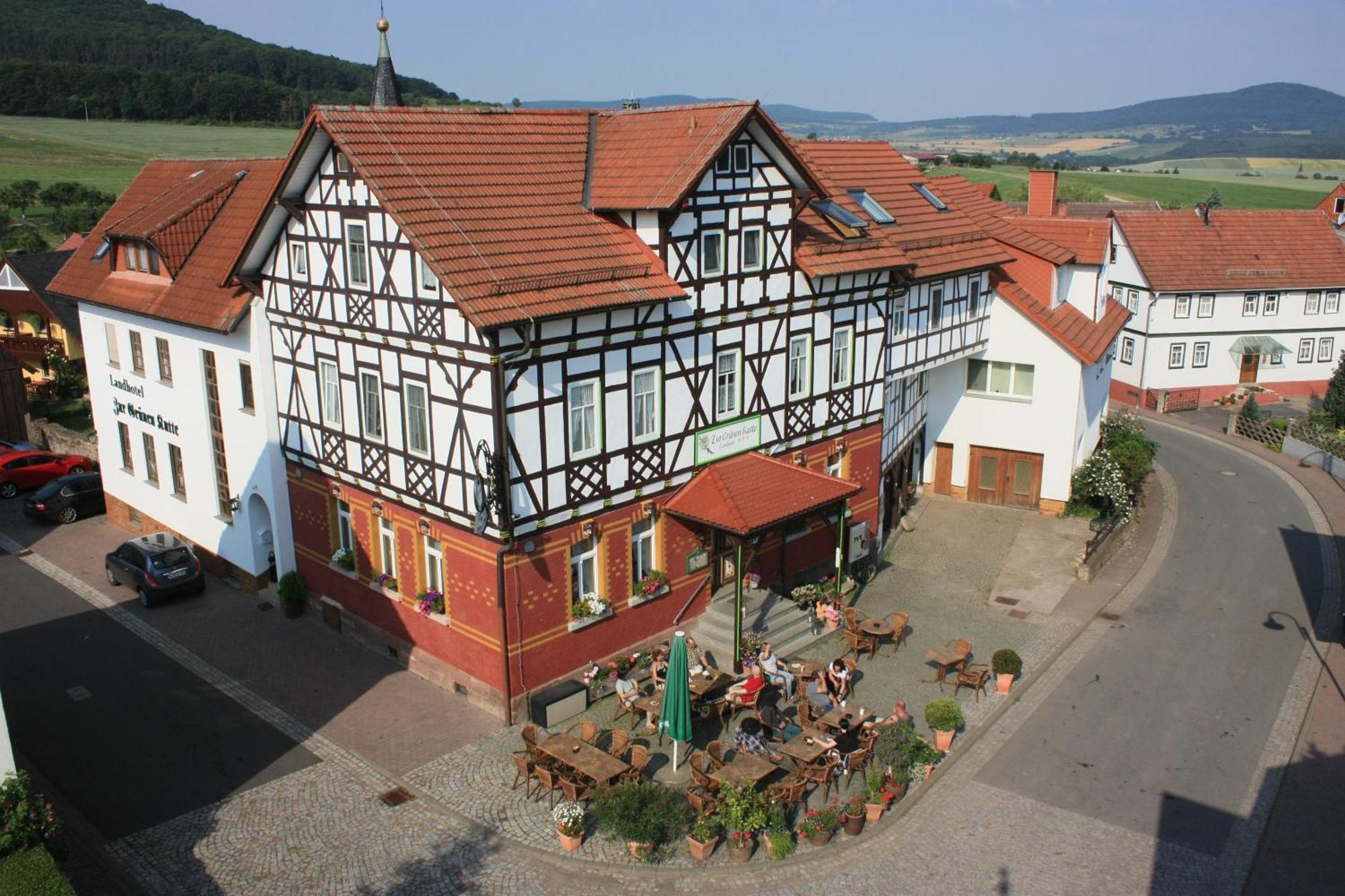 Landhotel Zur Gruenen Kutte Bernshausen Zewnętrze zdjęcie