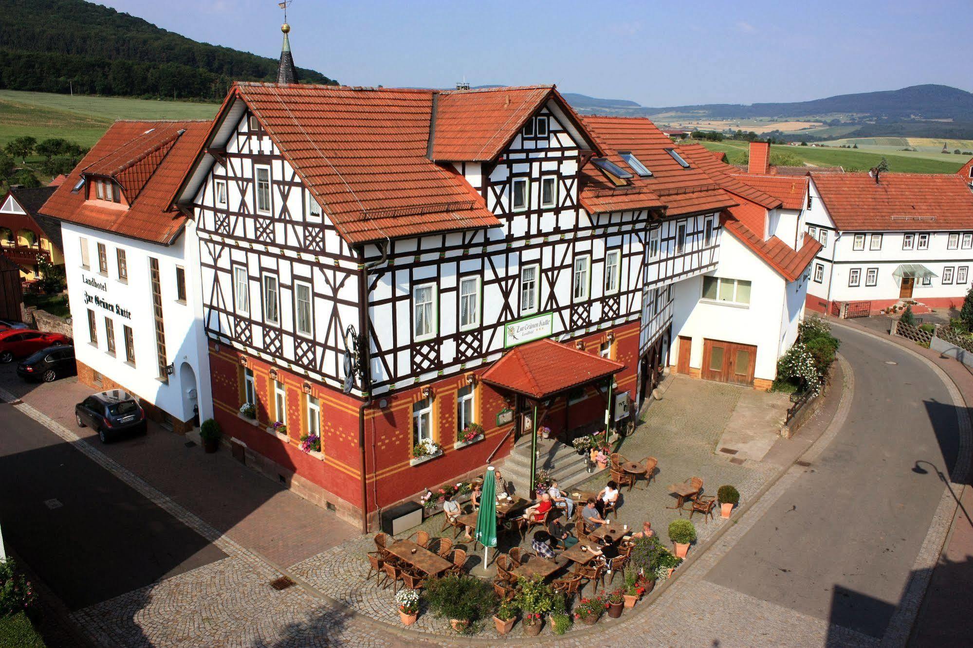 Landhotel Zur Gruenen Kutte Bernshausen Zewnętrze zdjęcie