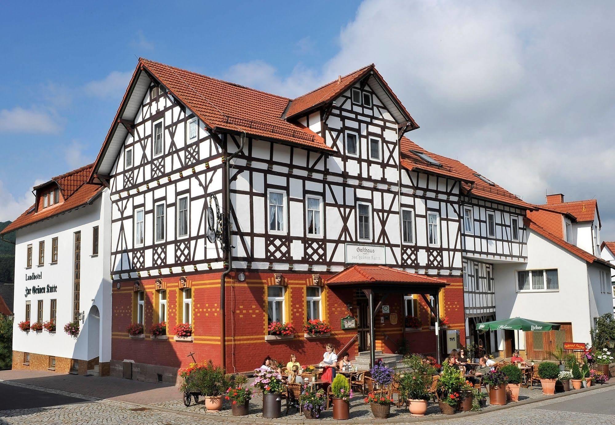 Landhotel Zur Gruenen Kutte Bernshausen Zewnętrze zdjęcie