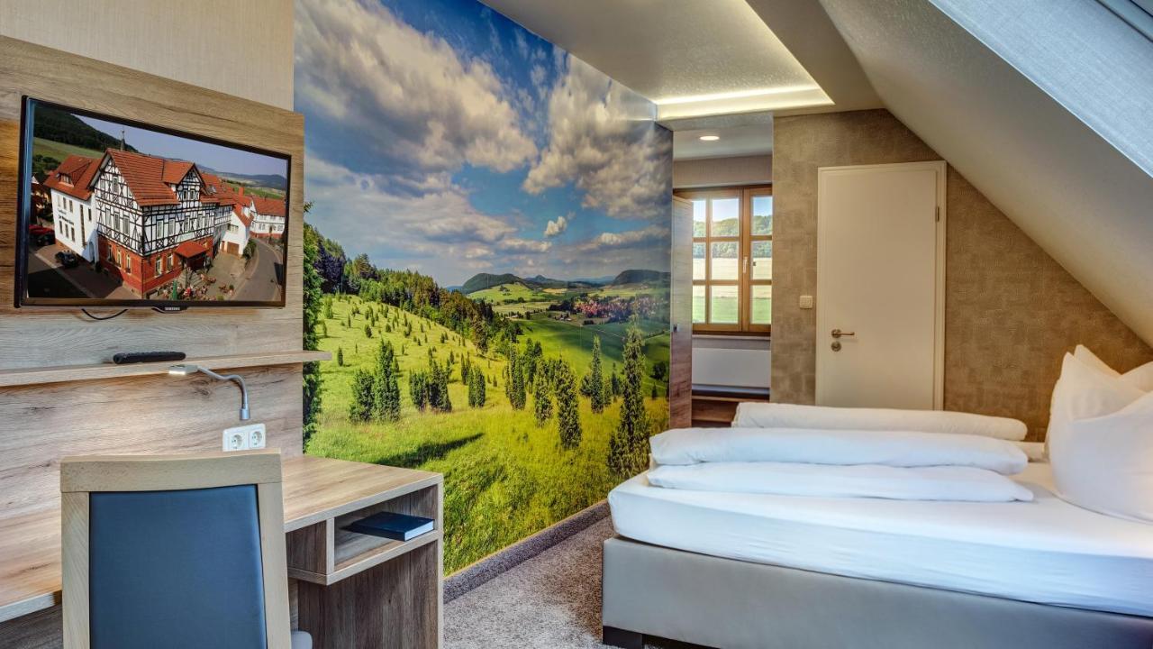 Landhotel Zur Gruenen Kutte Bernshausen Zewnętrze zdjęcie