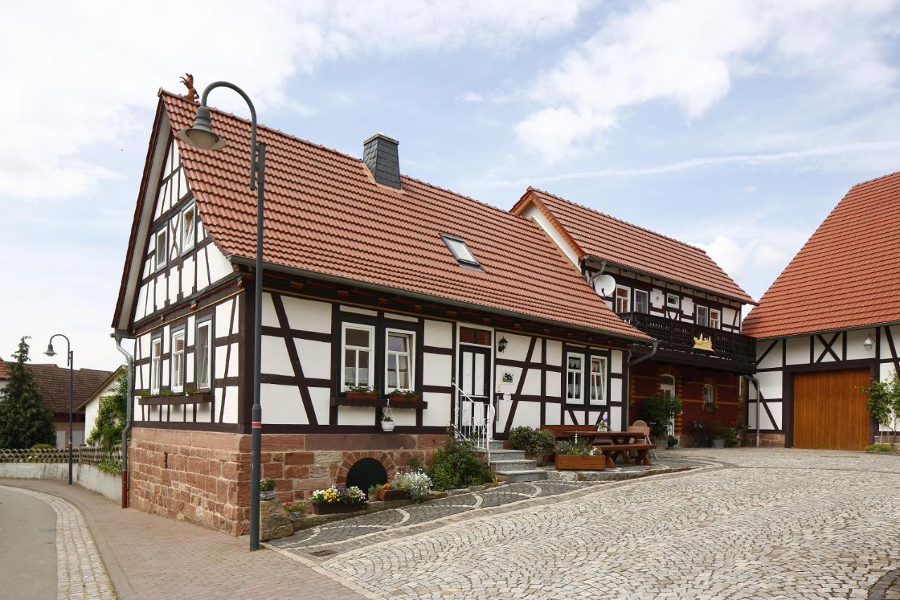 Landhotel Zur Gruenen Kutte Bernshausen Zewnętrze zdjęcie